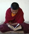 monk in practice