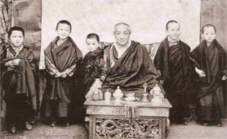 H.E. Dzogchen Rinpoche and H.H. Dilgo Khyentse Rinpoche